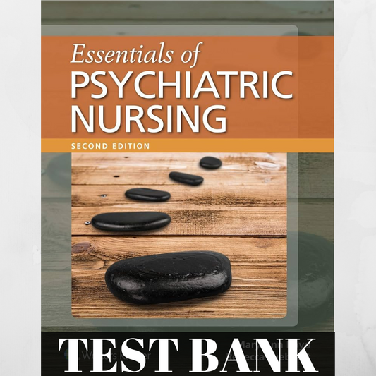 Test Bank Essentials of Psychiatric  Nursing 2nd Edition by Mary Ann  Boyd